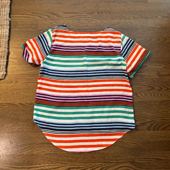 ANTHROPOLOGIE Porridge Fun T shirt top Women's LARGE - Picture 4 of 4